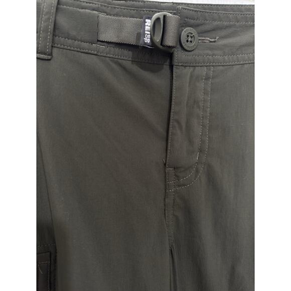 REI Co-op Women 6P 30"x28" Sahara Convertible Pants Outdoor Hiking Camping Olive - Picture 4 of 11